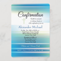 Azure Sky Confirmation Invitation