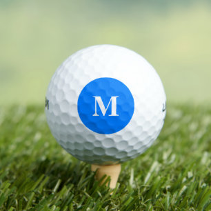 Azure Solid Colour Customise It Golf Balls