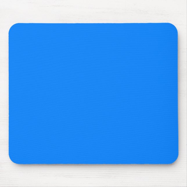 Azure (solid colour)  mouse mat (Front)