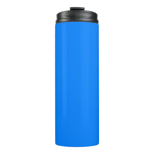 Azure (solid colour)  thermal tumbler (Front)