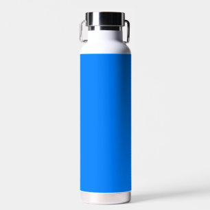Azure (solid colour) water bottle