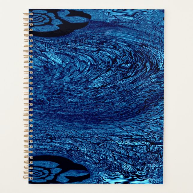 Azure Spiral – Journey into the Heart of Infinity Planner (Front)