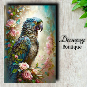 Azure Splendour Decoupage Tissue Paper