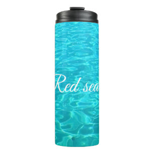 Azure surface water   of Red Sea in Egypt Thermal Tumbler