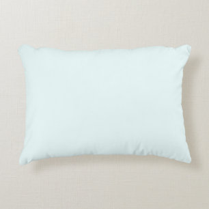Azure (X11/web colour) (solid colour) Decorative Cushion