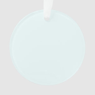 Azure (X11/web colour) (solid colour) Ornament