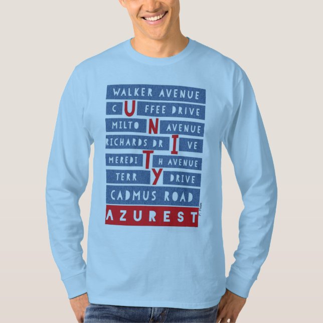 AZUREST UNITY in our CommUNITY Long Sleeve T-Shirt (Front)