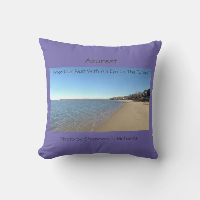 AZUREST VISIONARY - Throw Pillow (Front)