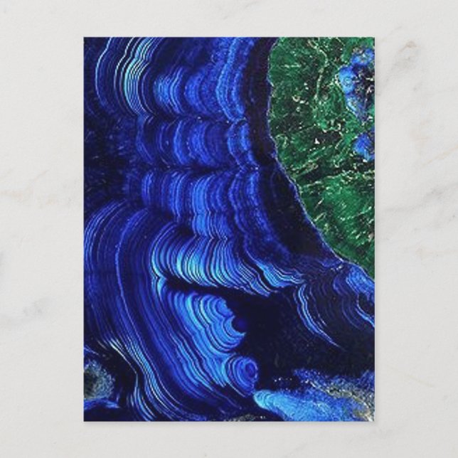 Azurite and Malachite Postcard (Front)