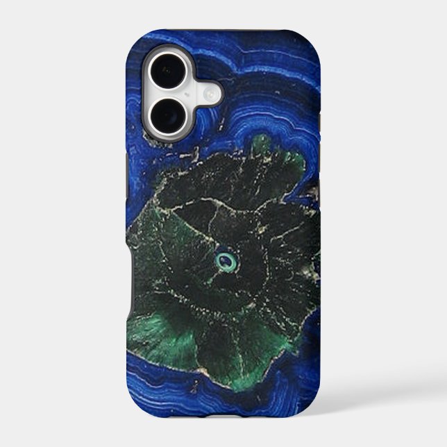 Azurite Malachite Island (Back)