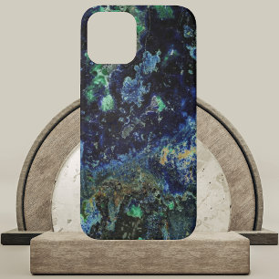 Azurite Malachite Slab iPhone 12 Case
