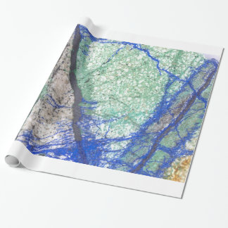 Azurite Malachite Wrapping Paper