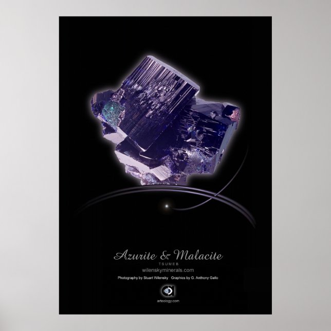 AZURITE & MALACITE POSTER (Front)