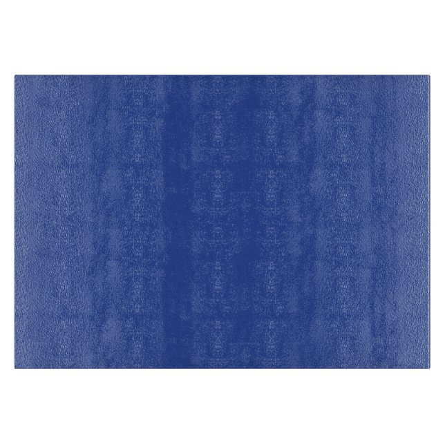 Azurite Royal Blue Personalised Trend Background Cutting Board (Front)