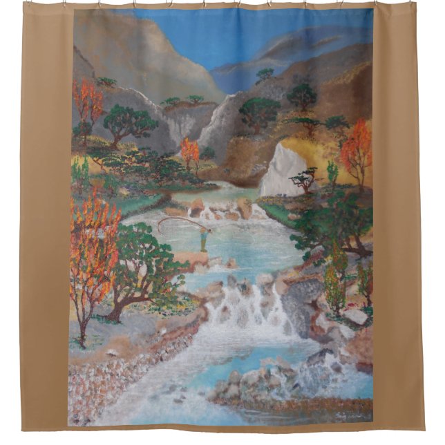 Azusa cyn shower curtain (Front)