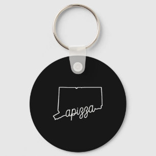 Azza New Haven Zza Award Winning Tomato E Connecti Key Ring