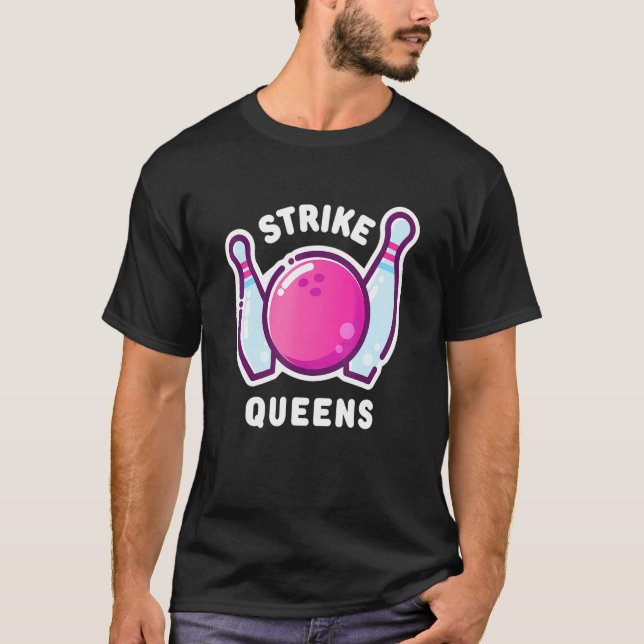 B0wling League T-Shirt (Front)