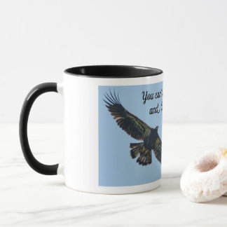 B10 Learning to Fly--You can't hoot with the owls Mug