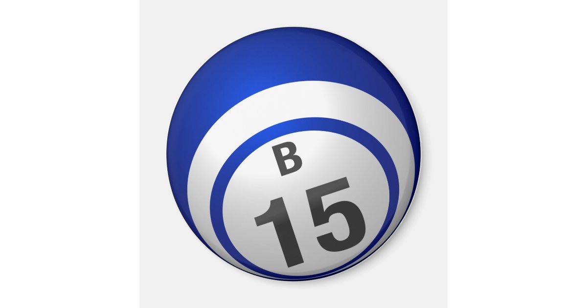 B15 bingo ball Zazzle