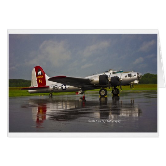 B17 Bomber Card