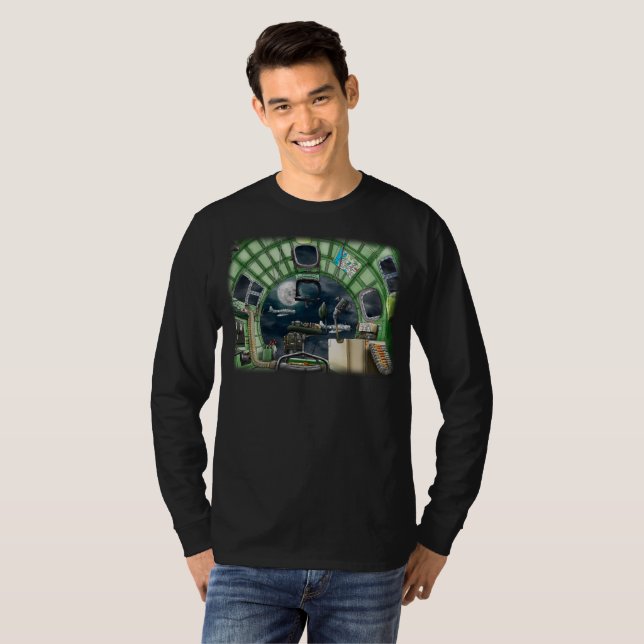 B17 from a Bombardiers View T-Shirt (Front Full)