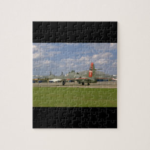 B17 On Ground, Right Rear_WWII Planes Jigsaw Puzzle