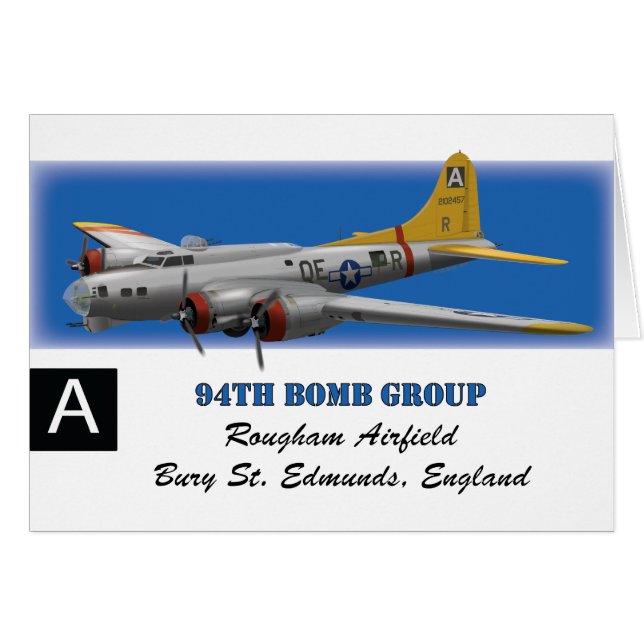 B17G 94th Bomb Group (Front Horizontal)
