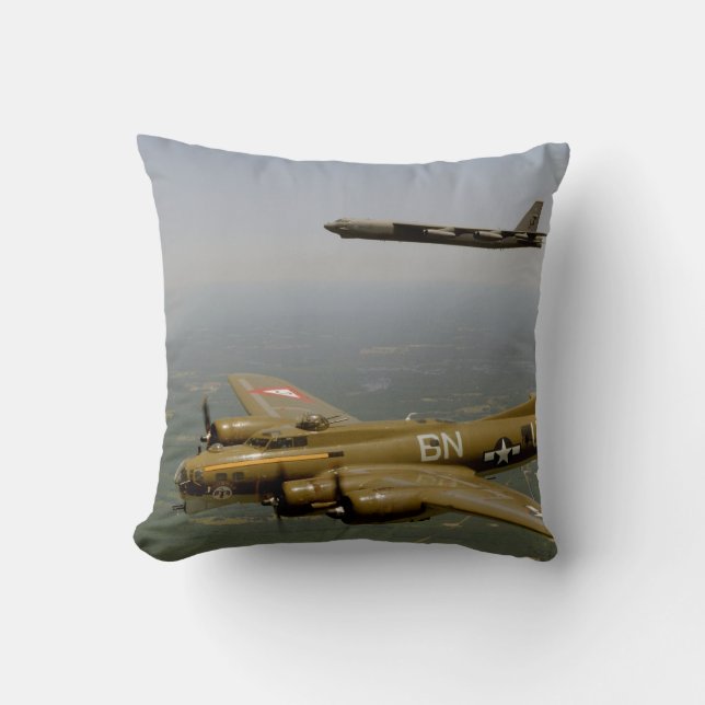 B17G and B52H in Flight Cushion (Front)
