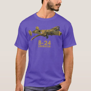 B24 Liberator WW2 Heavy Bomber  T-Shirt