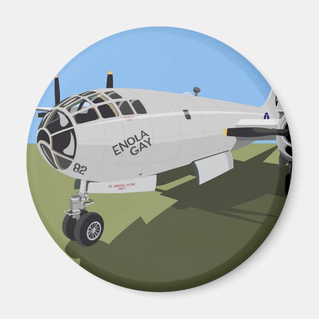 B29 Superfortress Bomber Magnet (Front)