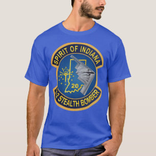 B2 Spirit of Indiana Stealth Bomber wo Txt T-Shirt