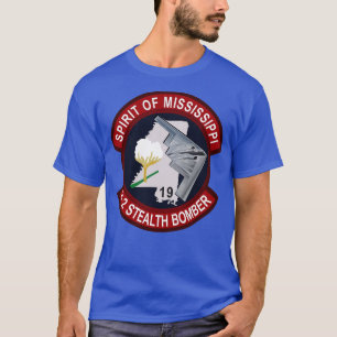 B2 Spirit of Mississippi Stealth Bomber wo Txt T-Shirt