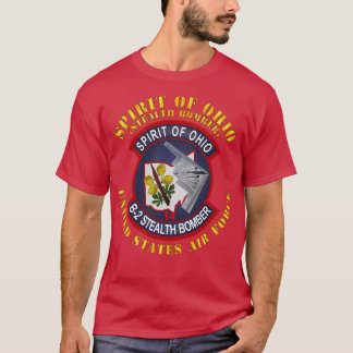B2 Spirit of Ohio Stealth Bomber T-Shirt