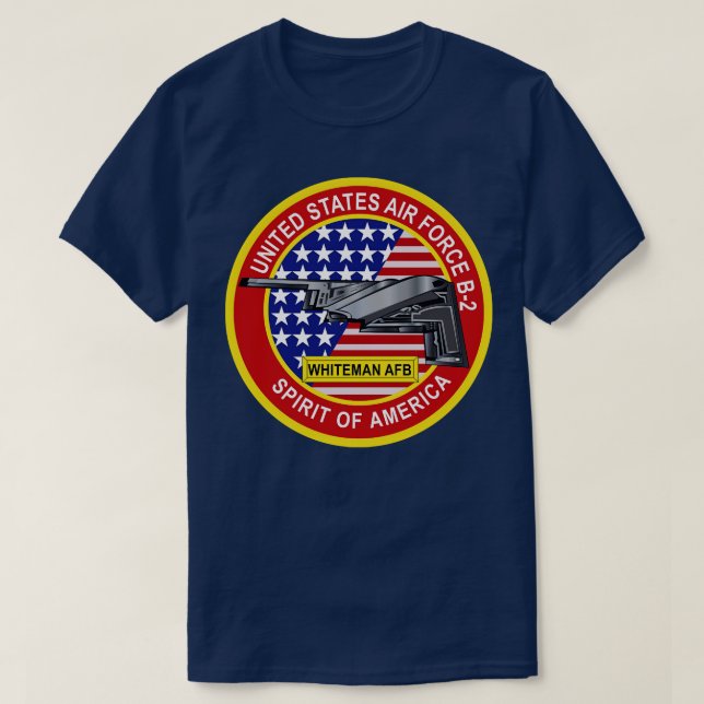 B2 Spirit Stealth Bomber wo Txt T-Shirt (Design Front)