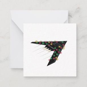 B2 Stealth Spirit Christmas Aeroplane Jet Digital Card