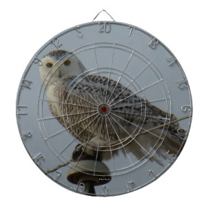 B38 Snowy Owl Dartboard