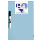 B4 "Paws Helping Paws" Dry Eraser Board