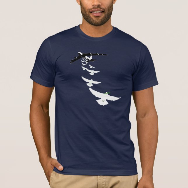 B52 Peace Dove Bomber T-Shirt (Front)