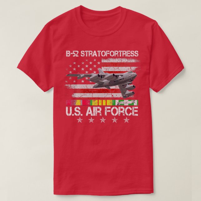 B52 Stratofortress Fly T-Shirt (Design Front)