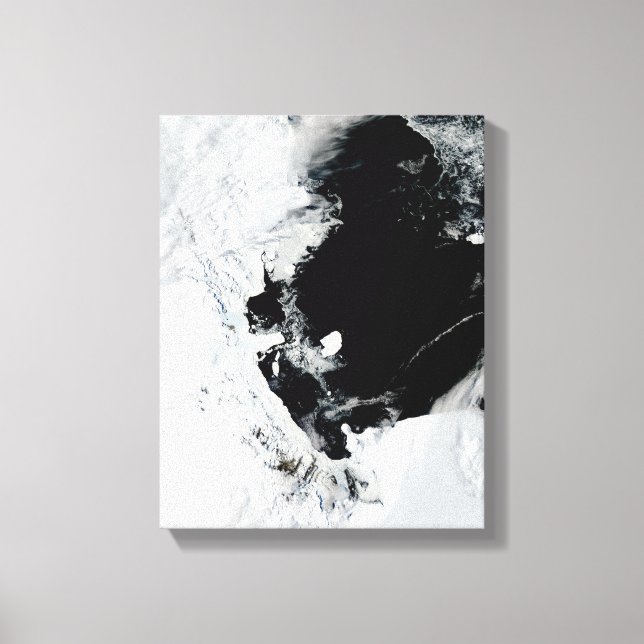 B-15J iceberg in the Ross Sea, Antarctica Canvas Print (Front)