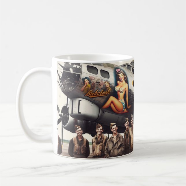 B-17 COFFEE MUG (Left)