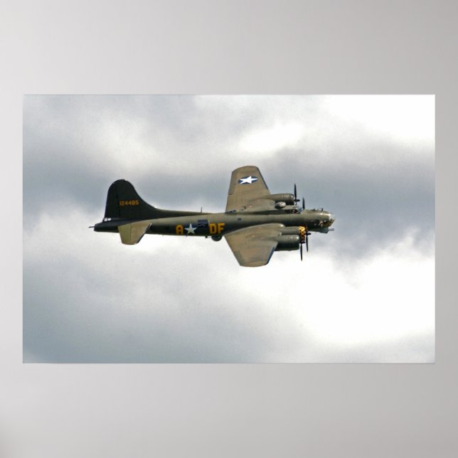 B-17 Flying Fortress Poster (Front)