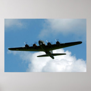 B-17 Flying Fortress Poster