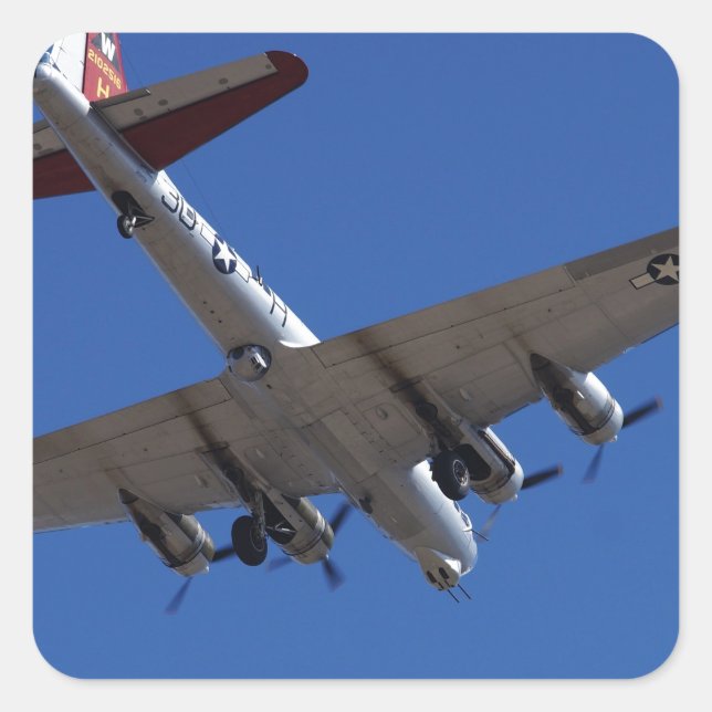 B-17 SQUARE STICKER (Front)