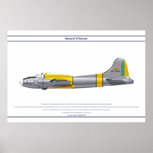 B-17G Brazil 1 Poster