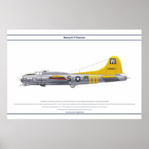 B-17G USA 835BS 1 POSTER