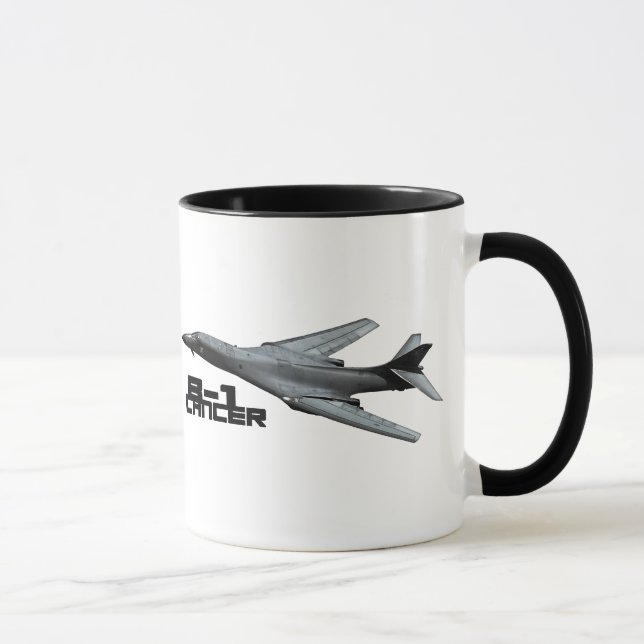 B-1 Lancer 11 oz Ringer Mug (Right)