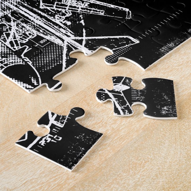 B-1 Lancer 8x10 Photo Puzzle with Gift Box (Side)