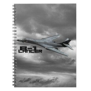 B-1 Lancer Photo Notebook (80 Pages B&W)