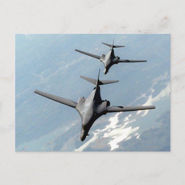 B-1 Lancer Postcard (Front)